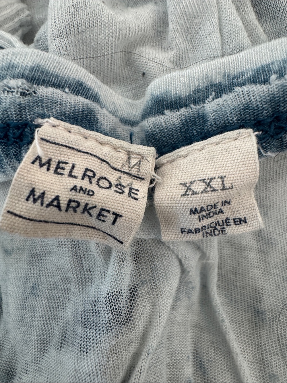 Melrose and Market Soft Light Blue Pullover Top
